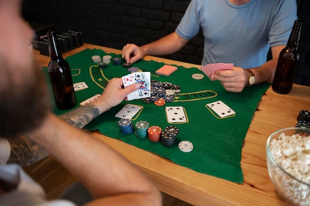 aneka88 live blackjack table with professional dealer and multiple seated players